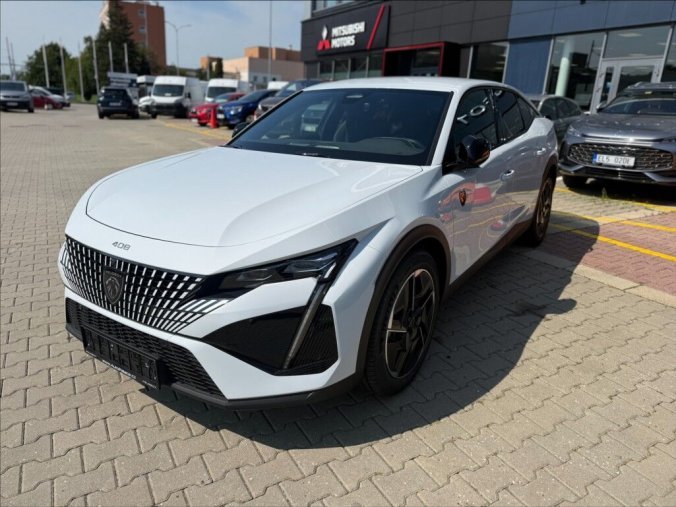 Peugeot 408, Peugeot 408 1,2 Hybrid 145 e-DCS6  GT, barva bílá