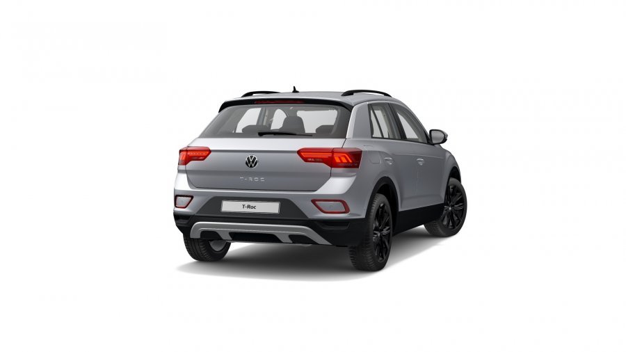 Volkswagen T-Roc, T-Roc Life 1,5 TSI 110 kW 6G, barva stříbrná