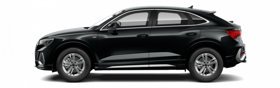 Audi Q3 Sportback, Q3 SB S line 35 TDI 110 kW quattro, barva černá