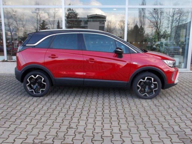 Opel Crossland X, Elegance F 12 XHL (96kW / 130H, barva červená