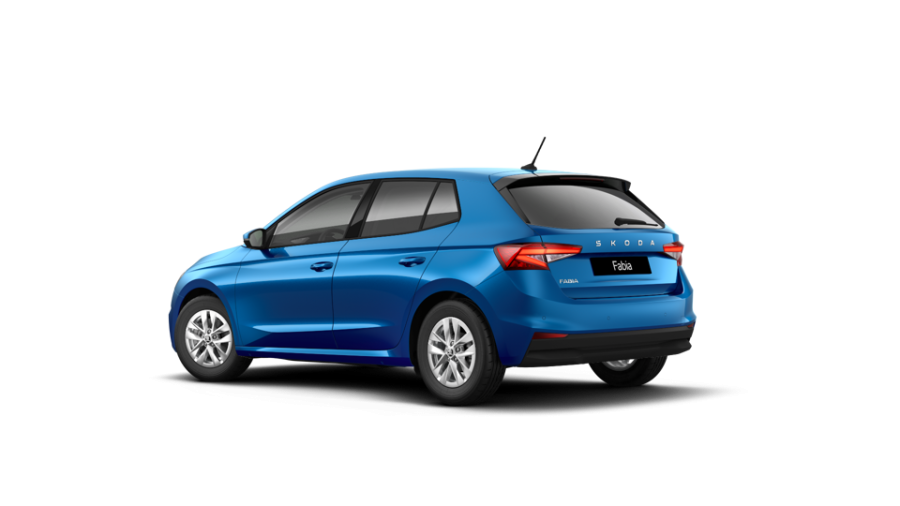 Škoda Fabia, 1,0 TSI 85 kW 7-stup. automat., barva modrá