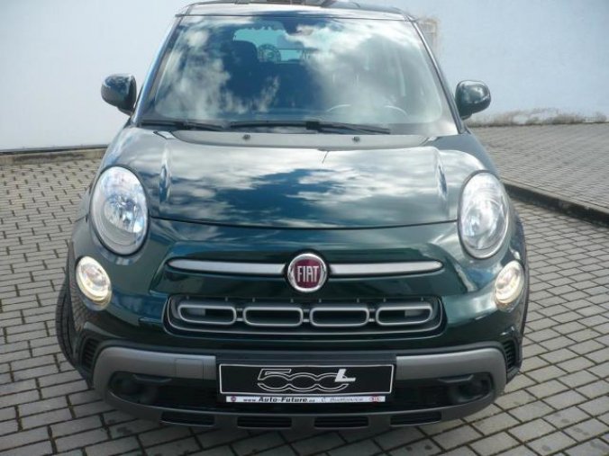 Fiat 500L, 1.4 16v 95k Connect, barva zelená