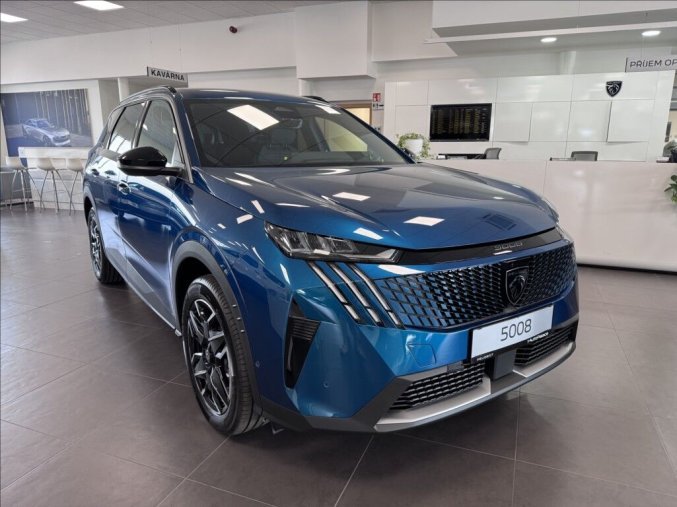 Peugeot 5008, Peugeot 5008 1,2 BUSINESS Hybrid 145 e-DCS6, barva modrá
