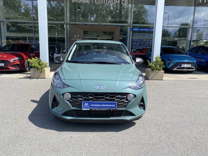 Hyundai i10, 1,0i 5 st. manuální, barva zelená