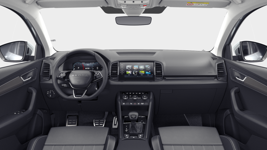 Škoda Karoq, 2,0 TDI 110 kW 7° automatická DSG 4x4, barva stříbrná