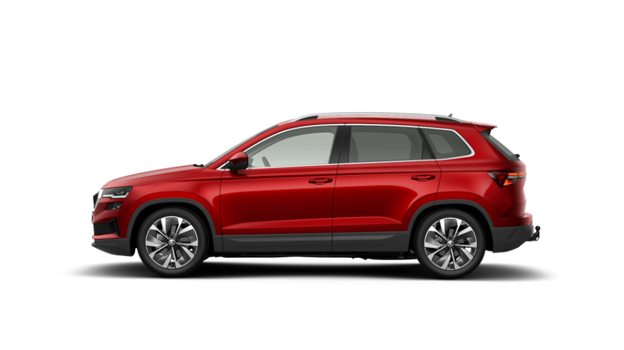 Škoda Karoq, 1,5 TSI 110 kW 7° automatická DSG, barva červená