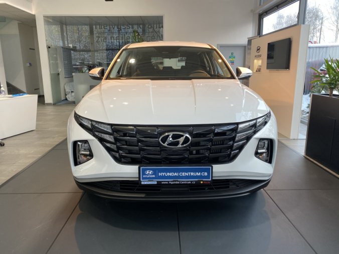 Hyundai Tucson, 1,6 T-GDI 4x2 110 kW 6st. manuální, barva bílá