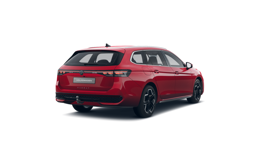 Volkswagen Passat, Passat R-Line 2,0 TDI 110 kW, barva červená