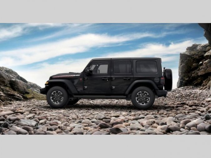 Jeep Wrangler, Rubicon 2.0 Turbo 4WD, barva bílá