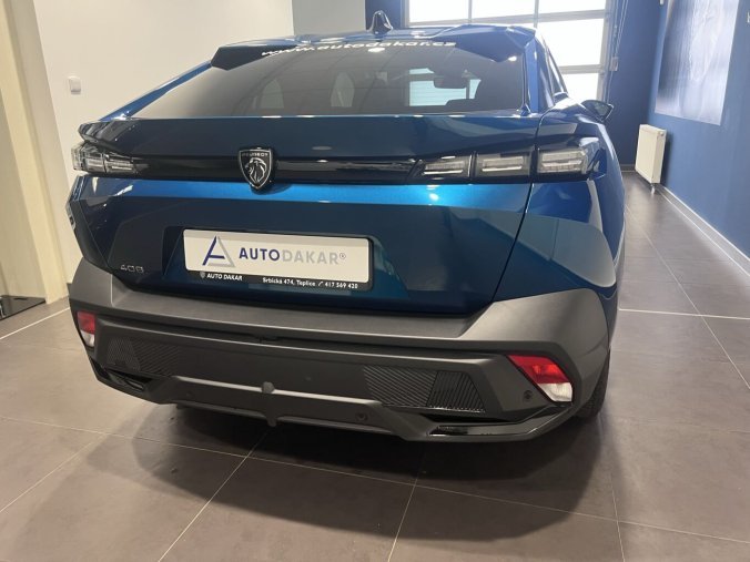 Peugeot 408, Peugeot 408 ALLURE Hybrid 136 e-DCS6, barva modrá