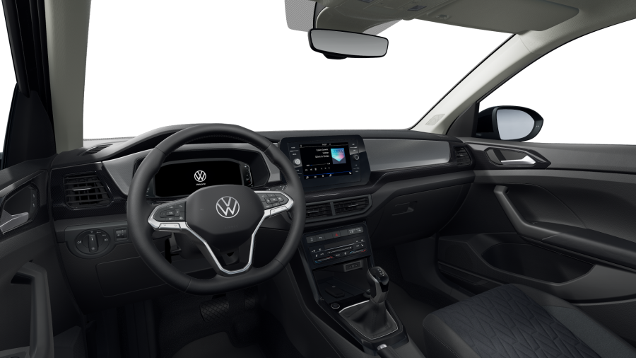Volkswagen T-Cross, T-Cross People 1.0 TSI 85 kW 7DSG, barva černá