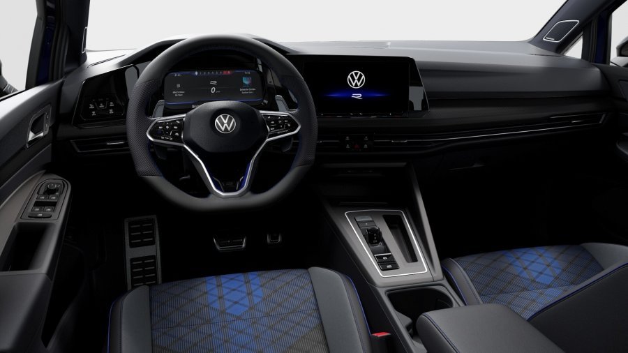 Volkswagen Golf, Golf R 2,0 TSI 4M 7DSG, barva modrá