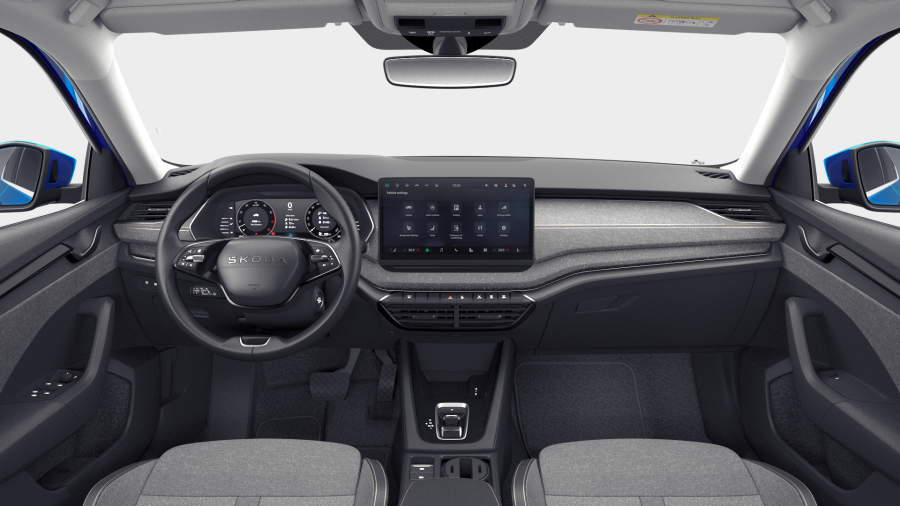 Škoda Octavia, 1,5 TSI m-HEV 110 kW 7° automatická DSG, barva modrá