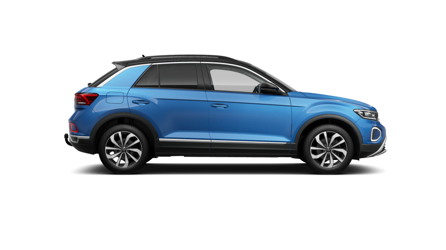 Volkswagen T-Roc, T-Roc Style 1,5 TSI 110 kW 6G, barva modrá