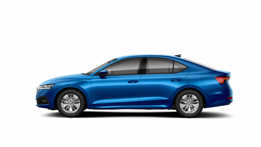 Škoda Octavia, 1,0 TSI 81 kW 6-stup. mech., barva modrá