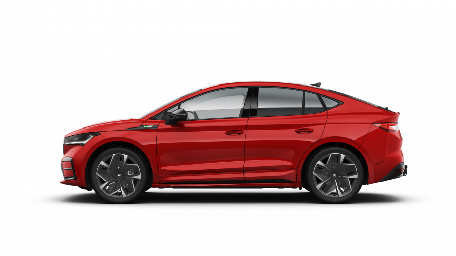 Škoda Enyaq iV, 82 kWh 220 kW 1° převodovka 4x4, barva červená