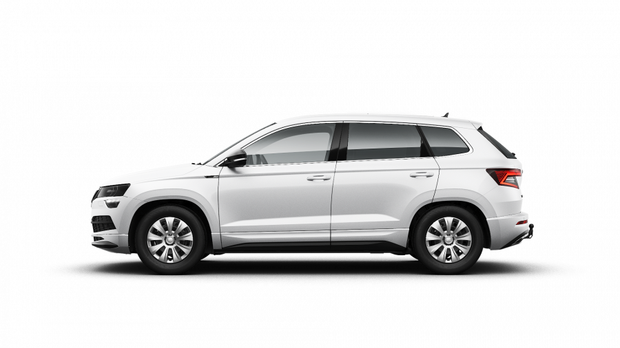 Škoda Karoq, 1,5 TSI 110 kW 6-stup. mech., barva bílá