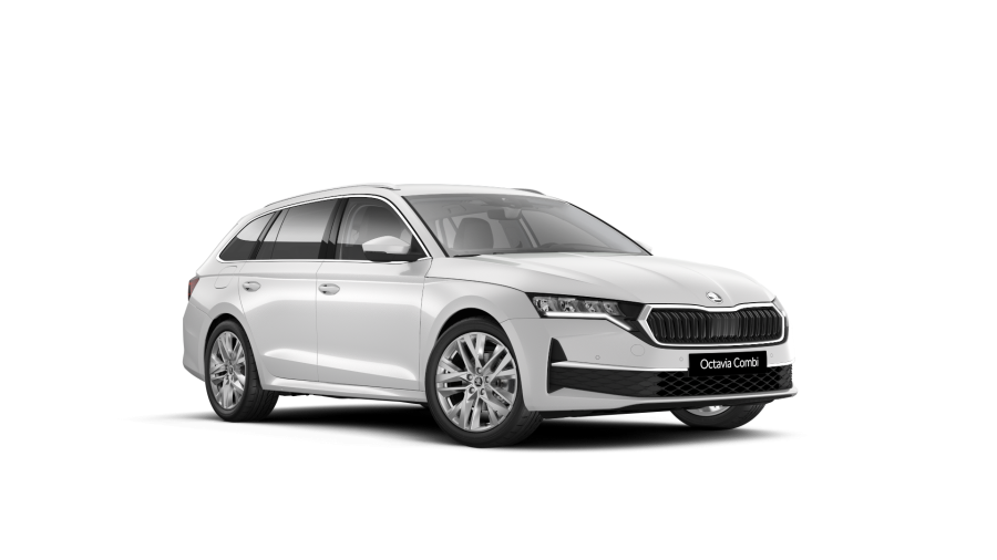 Škoda Octavia, 1,5 TSI Hybrid 110 kW 7° automatická DSG, barva bílá