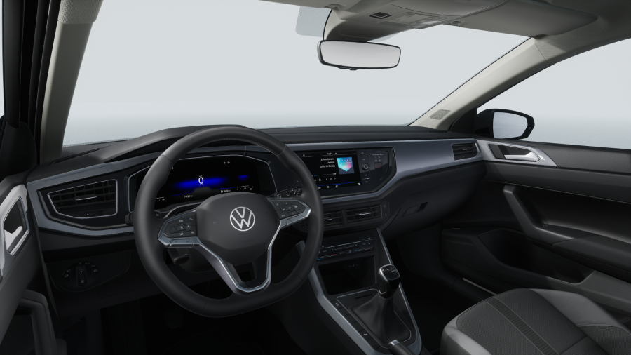 Volkswagen Polo, Polo Style 1,0 TSI 5G, barva černá