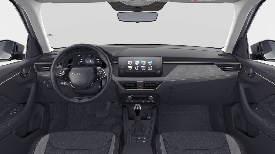 Škoda Kamiq, 1,0 TSI 85 kW 7° automatická DSG, barva stříbrná