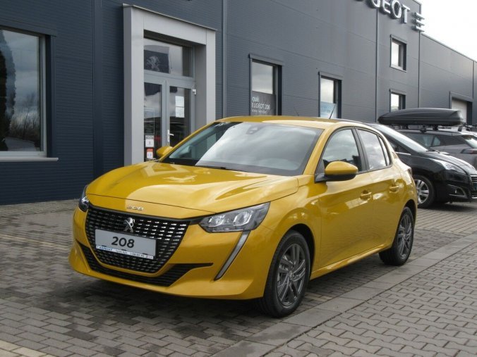 Peugeot 208, ACTIVE PACK 1.2 PureTech 75 MA, barva žlutá