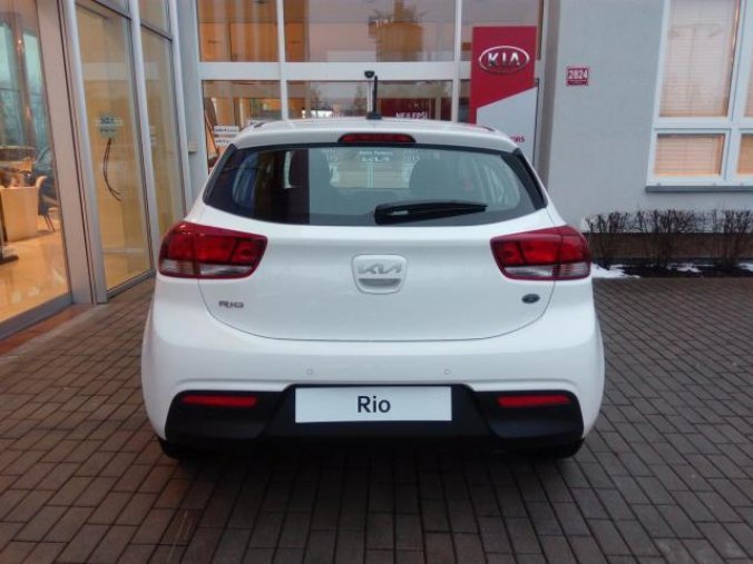 Kia Rio, 1,2 DPI Exclusive MY23, barva bílá