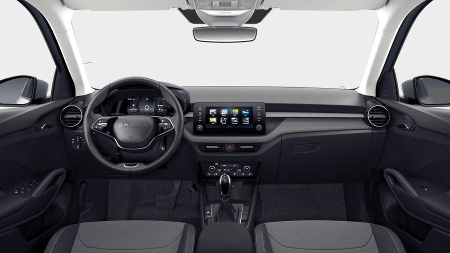 Škoda Fabia, 1,0 TSI 85 kW 7° automatická DSG, barva stříbrná