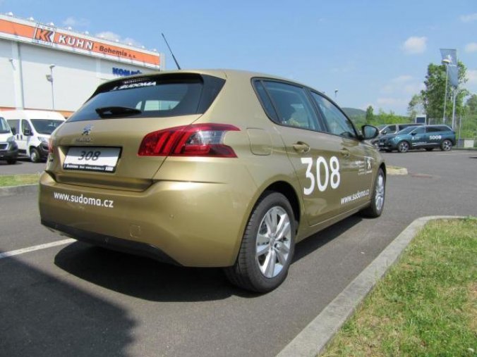 Peugeot 308, ACTIVE 1,2 PureTech 130k MAN6, barva zlatá