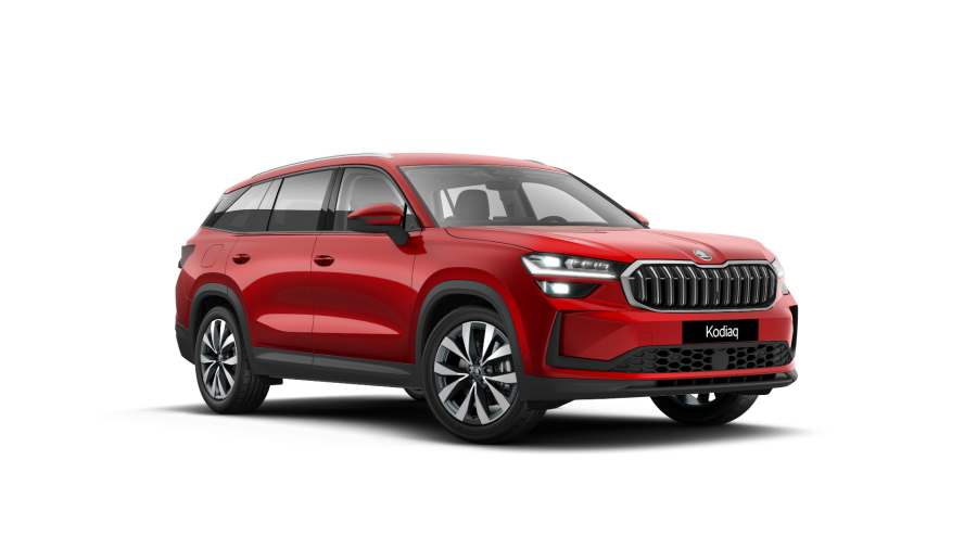Škoda Kodiaq, 2,0 TSI 150 kW 7-stup. automat. 4x4, barva červená