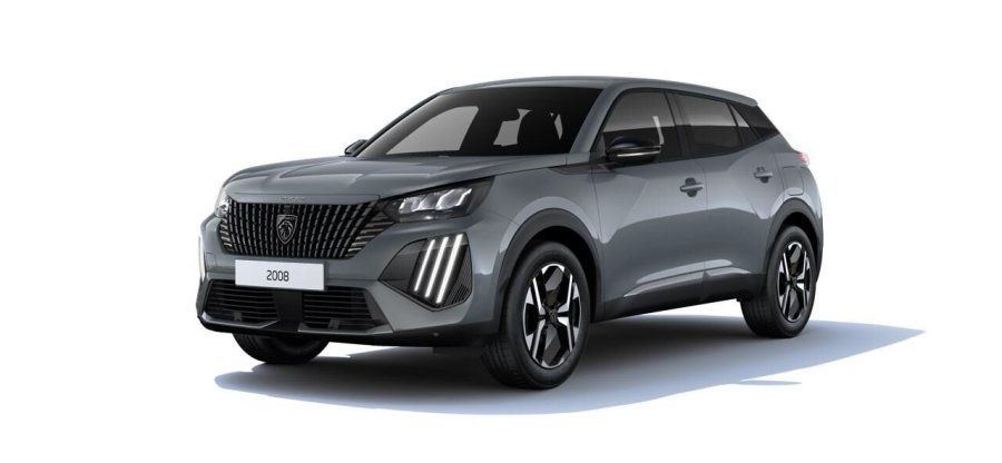 Peugeot 2008, Peugeot 2008 ALLURE Hybrid 145k e-DCS6, barva šedá