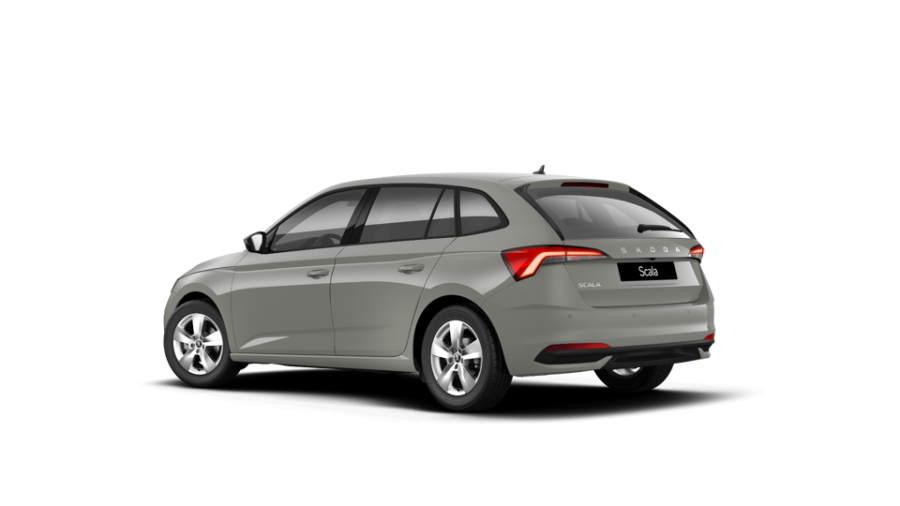 Škoda Scala, 1,0 TSI 85 kW 7° automatická DSG, barva šedá