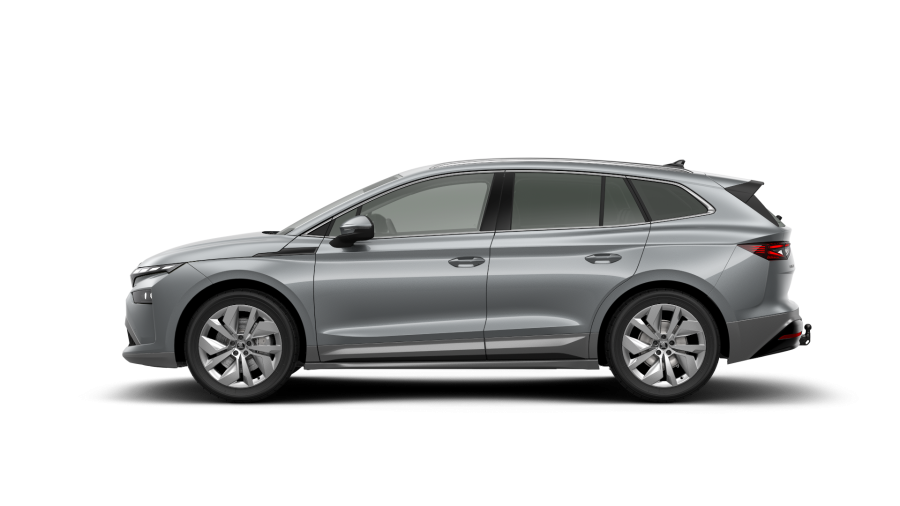 Škoda Enyaq iV, 82 kWh 210 kW 1° automatická, barva stříbrná