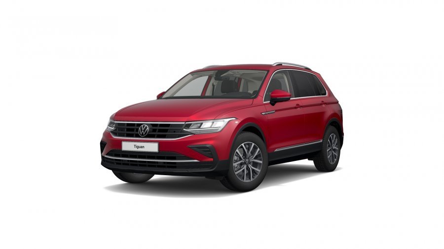 Volkswagen Tiguan, Tiguan Life 2,0 TDI 110 kW 6G, barva červená