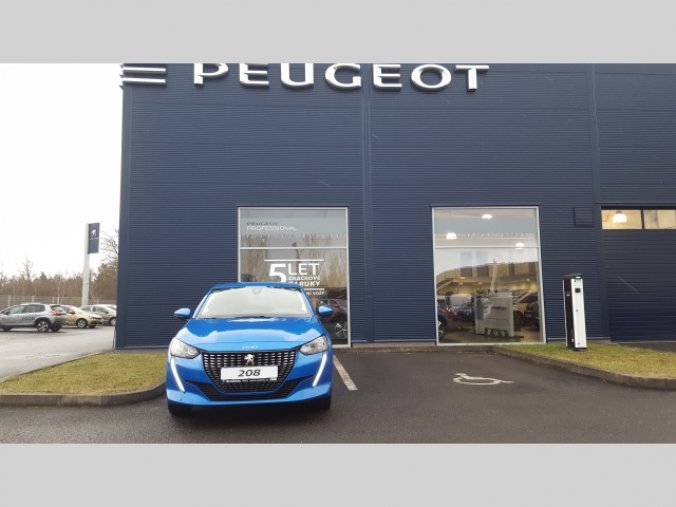 Peugeot 208, ALLURE 1.2 PureTech 100k MAN6, barva modrá