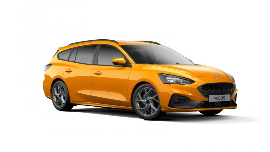 Ford Focus, , Kombi, 2.3 EcoBoost 206 kW/280 k, 6st. manuální, barva oranžová