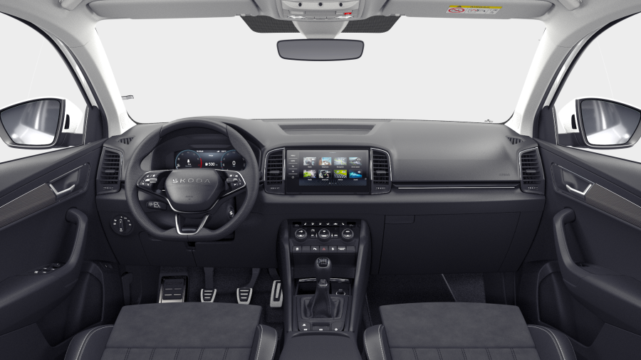 Škoda Karoq, 1,5 TSI 110 kW 6° manuální, barva bílá