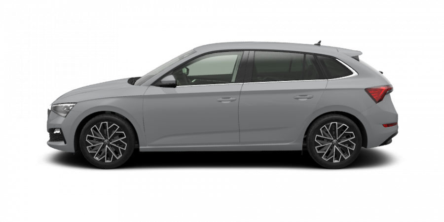 Škoda Scala, 1,0 TSI 85 kW 6-stup. mech., barva šedá