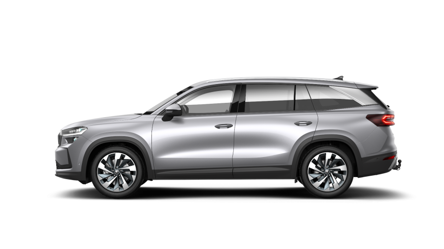 Škoda Kodiaq, 2,0 TDI 142 kW 7° automatická DSG 4x4, barva stříbrná