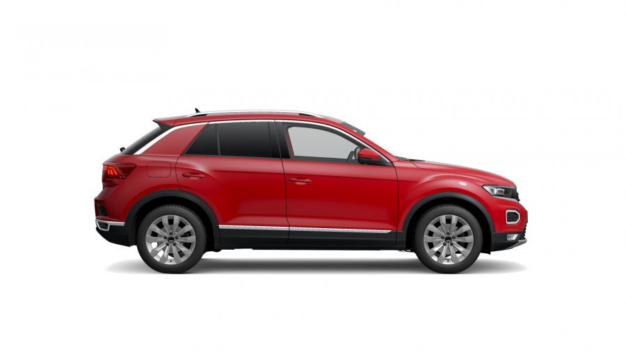 Volkswagen T-Roc, T-Roc Sport 1,5 TSI ACT 6G, barva červená