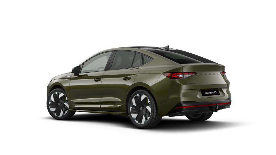 Škoda Enyaq iV, 84 kWh 250,00 kW 1° automatická 4x4, barva zelená