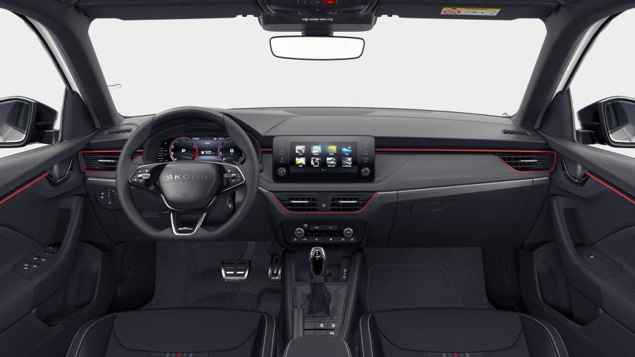 Škoda Scala, 1,0 TSI 85 kW 7° automatická DSG, barva bílá