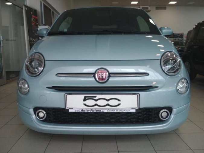 Fiat 500, 1.0 BSG 70k Club, barva zelená