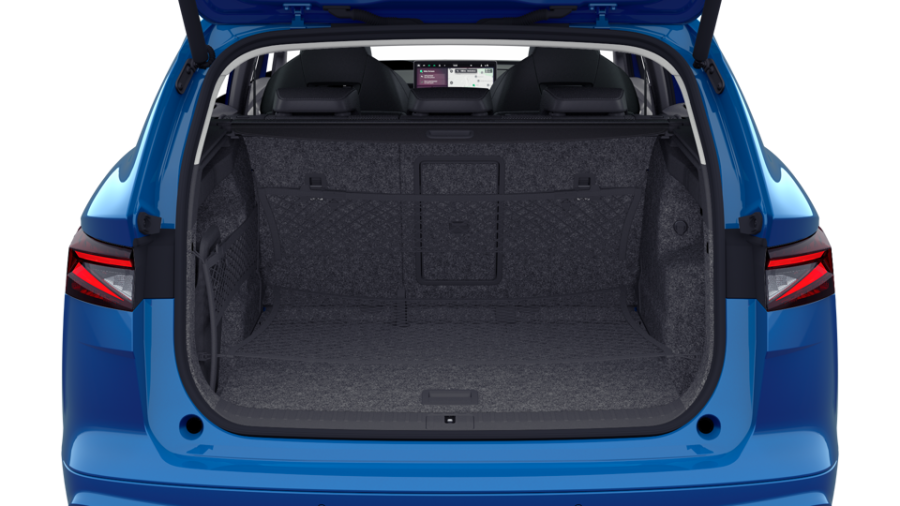 Škoda Enyaq iV, 82 kWh 210,00 kW 1° automatická 4x4, barva modrá