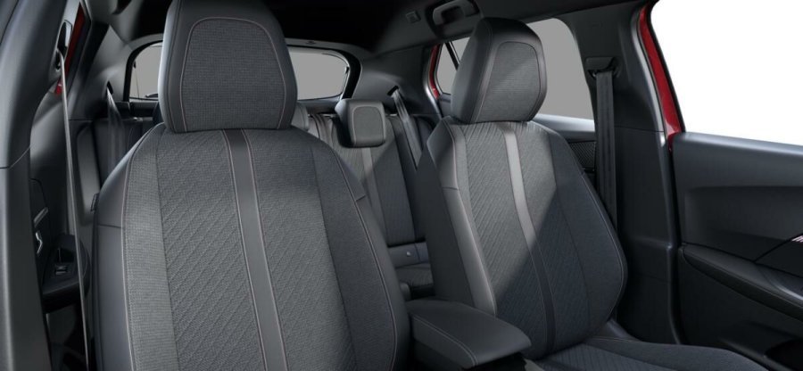 Peugeot 2008, Peugeot 2008 2008 ALLURE Hybrid 145 e-DCS6, barva červená