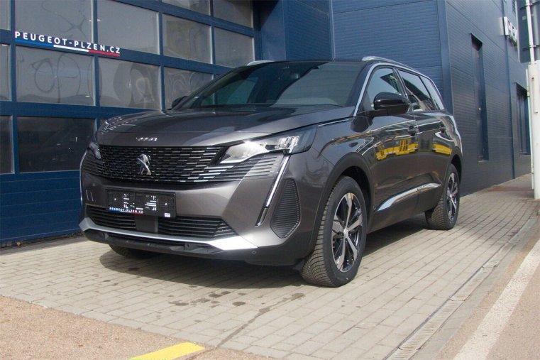 Peugeot 5008, Peugeot 5008 Allure Pack BlueHDI 130 EAT8, barva šedá