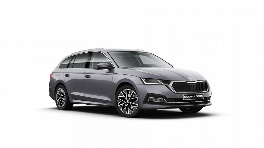 Škoda Octavia, 1,5 TSI 110 kW 6-stup. mech., barva šedá