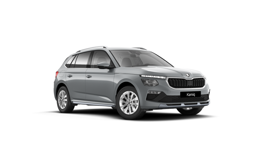Škoda Kamiq, 1,0 TSI 85 kW 7-stup. automat., barva stříbrná