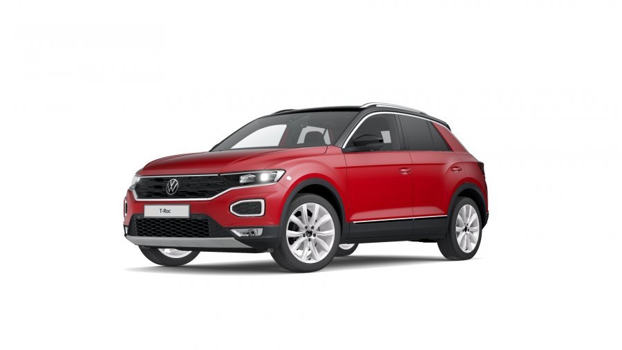 Volkswagen T-Roc, T-Roc Sport 1,5 TSI ACT 7DSG, barva červená