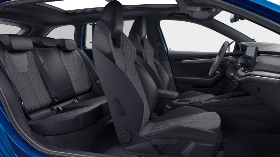 Škoda Octavia, 2,0 TDI 110 kW 7° automatická DSG, barva modrá