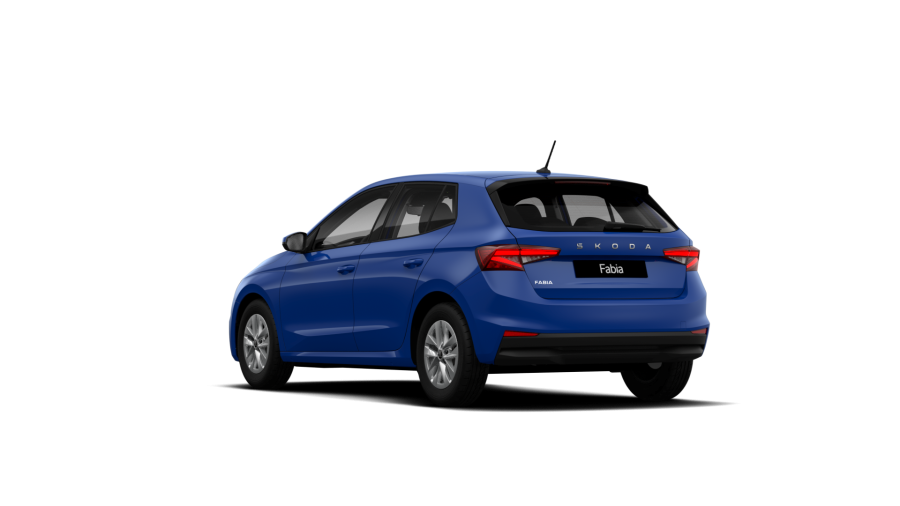 Škoda Fabia, 1,0 TSI 85 kW 6-stup. mech., barva modrá